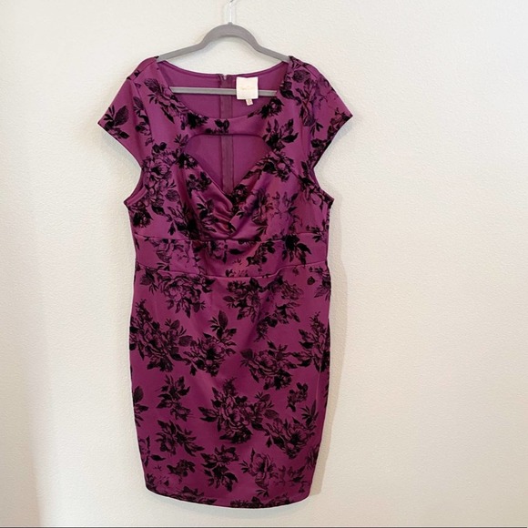 Modcloth Dresses & Skirts - ModCloth Purple Round Neck Dress 3X womens